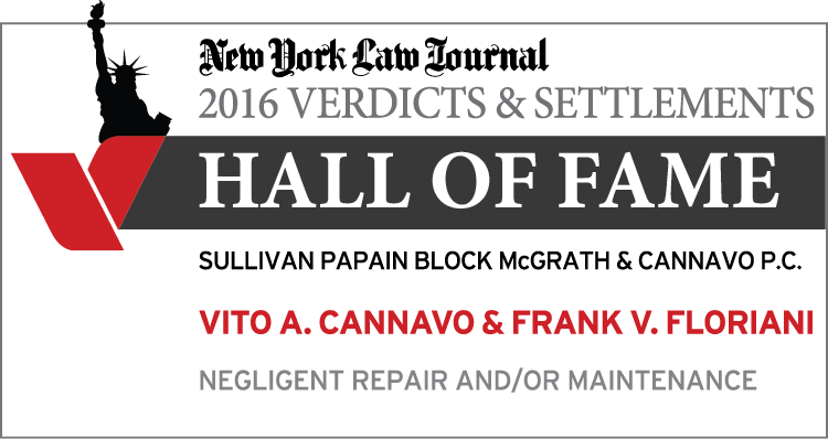 NYLJ Hall of Fame Verdicts & Settlement